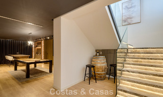 Atractiva villa de diseño con espectaculares vistas al mar en venta en Elviria, al este del centro de Marbella 789086 