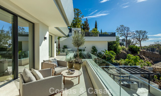 Atractiva villa de diseño con espectaculares vistas al mar en venta en Elviria, al este del centro de Marbella 789087 