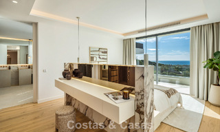 Atractiva villa de diseño con espectaculares vistas al mar en venta en Elviria, al este del centro de Marbella 789094 