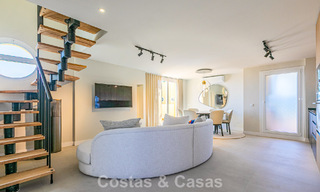 Ático con vistas al mar en venta a poca distancia de todas las comodidades y de Puerto Banús en Nueva Andalucía, Marbella 789308 