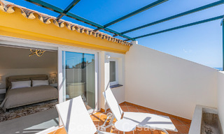 Ático con vistas al mar en venta a poca distancia de todas las comodidades y de Puerto Banús en Nueva Andalucía, Marbella 789333 