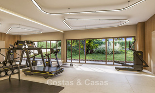Apartamentos contemporáneos de obra nueva en venta junto al campo de golf en Mijas, Costa del Sol 791142 