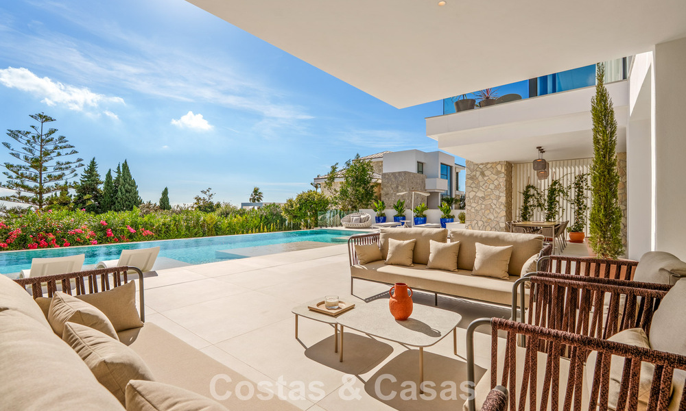 Exclusiva villa de lujo contemporánea en venta dentro de una comunidad segura en La Quinta, Benahavís - Marbella 789445