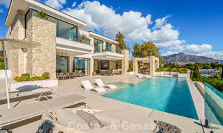 Exclusiva villa de lujo contemporánea en venta dentro de una comunidad segura en La Quinta, Benahavís - Marbella 789448 