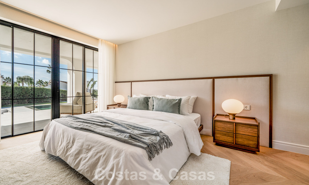 Villa moderno-mediterránea con vistas al mar en venta en una zona preferente de Nueva Andalucía, Marbella 789668