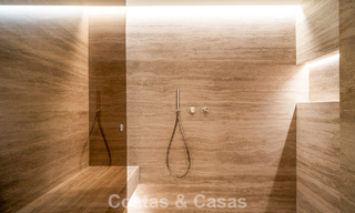 Villa moderno-mediterránea con vistas al mar en venta en una zona preferente de Nueva Andalucía, Marbella 789669 