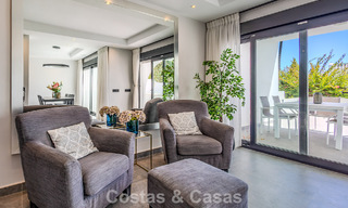 Amplia casa adosada en venta en la popular comunidad de Aloha Golf en Nueva Andalucía, Marbella 790164 