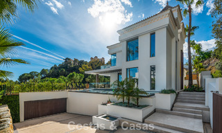 Impresionante villa de lujo con vistas al golf y al mar en venta en La Quinta, Benahavís - Marbella 790177 