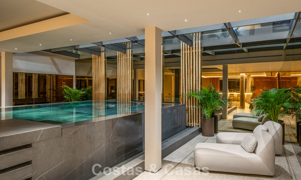 Impresionante villa de lujo con vistas al golf y al mar en venta en La Quinta, Benahavís - Marbella 790183