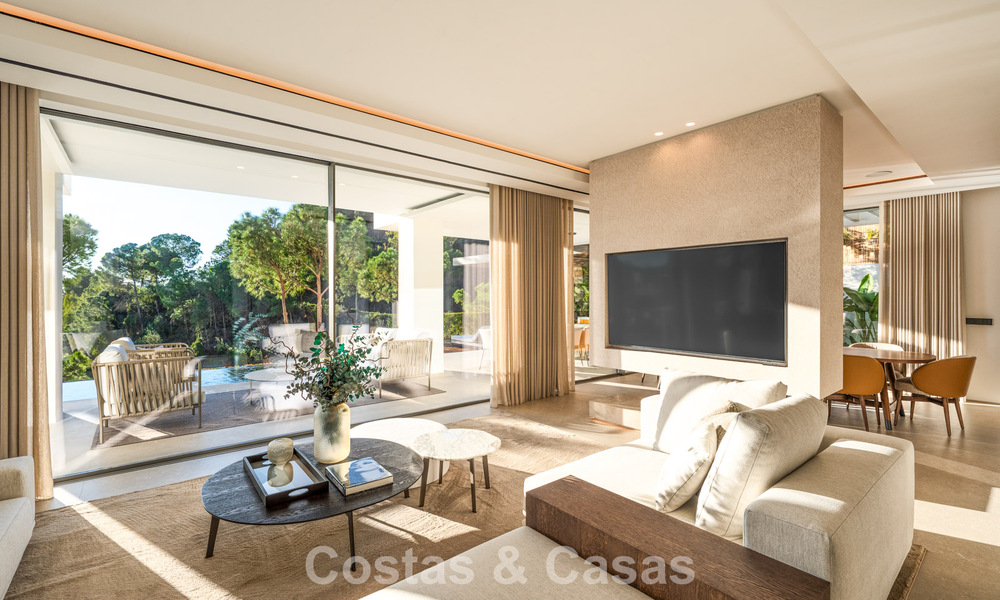 Impresionante villa de lujo con vistas al golf y al mar en venta en La Quinta, Benahavís - Marbella 790186