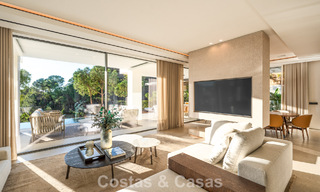 Impresionante villa de lujo con vistas al golf y al mar en venta en La Quinta, Benahavís - Marbella 790186 