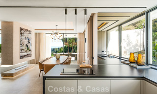 Impresionante villa de lujo con vistas al golf y al mar en venta en La Quinta, Benahavís - Marbella 790193 