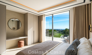 Impresionante villa de lujo con vistas al golf y al mar en venta en La Quinta, Benahavís - Marbella 790205 