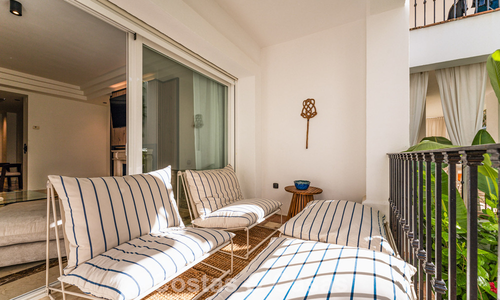 Apartamento modernamente renovado en venta en un magnífico complejo de Sierra Blanca en la Milla de Oro de Marbella 790295