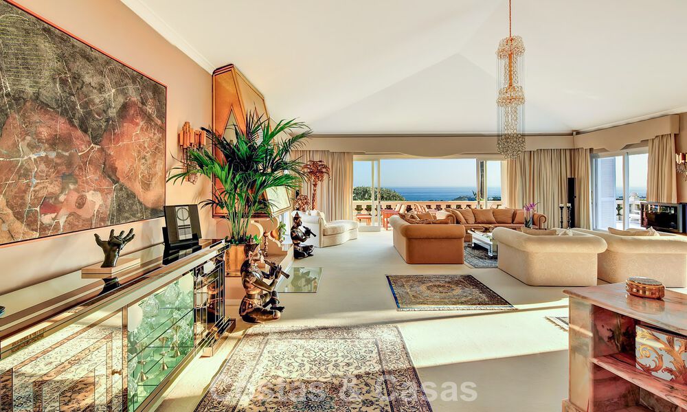 Majestuosa villa con arquitectura clásica en venta en la zona este de Marbella 790450