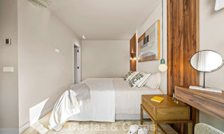 Apartamento dúplex renovado, listo para entrar a vivir, en venta con vistas a los campos de golf en La Quinta, Marbella - Benahavís 790484 