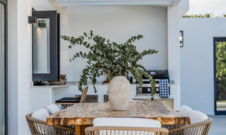 Villa de estilo mediterráneo moderno en venta a pocos minutos a pie de la playa y del centro de San Pedro, Marbella 790553 