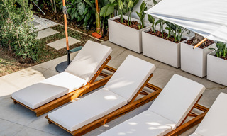 Villa de estilo mediterráneo moderno en venta a pocos minutos a pie de la playa y del centro de San Pedro, Marbella 790554 