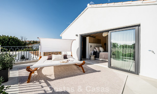 Villa de estilo mediterráneo moderno en venta a pocos minutos a pie de la playa y del centro de San Pedro, Marbella 790571 