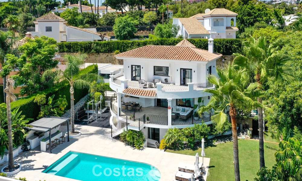 Amplia villa de lujo con vistas panorámicas al mar en venta en La Quinta, Benahavís - Marbella 790628