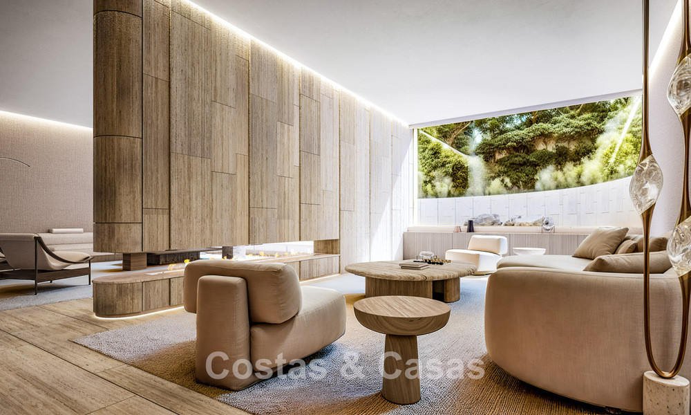 Nueva villa de diseño de alta gama en venta con vistas al mar en una urbanización cerrada en Sotogrande, Costa del Sol 790665