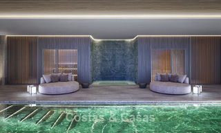 Nueva villa de diseño de alta gama en venta con vistas al mar en una urbanización cerrada en Sotogrande, Costa del Sol 790668 