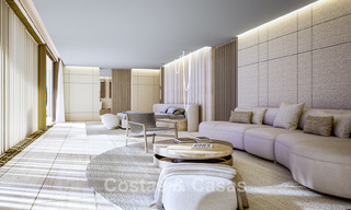 Nueva villa de diseño de alta gama en venta con vistas al mar en una urbanización cerrada en Sotogrande, Costa del Sol 790679 