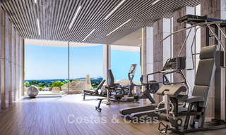 Nueva villa de diseño de alta gama en venta con vistas al mar en una urbanización cerrada en Sotogrande, Costa del Sol 790683 