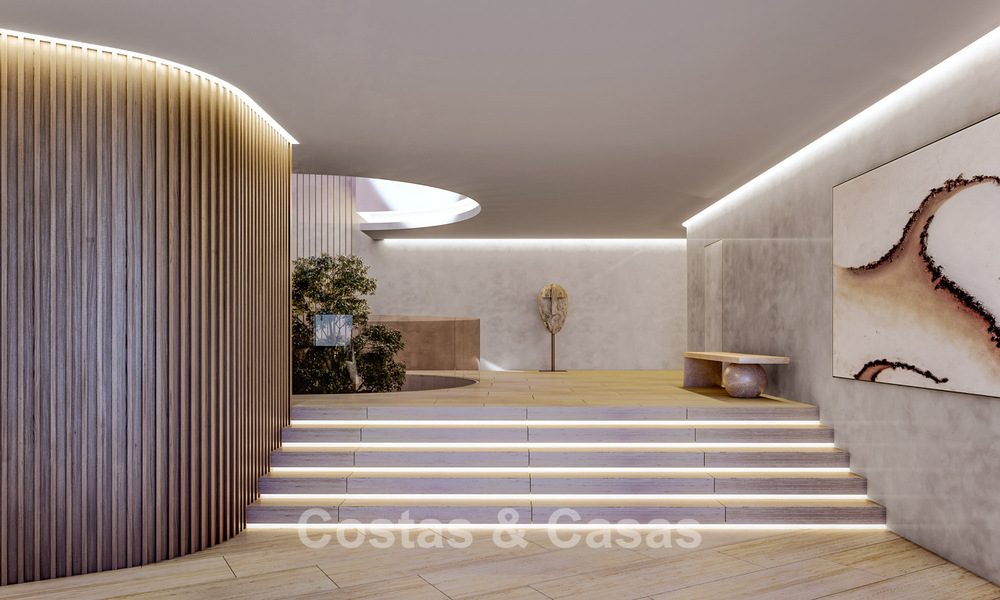 Nueva villa de diseño de alta gama en venta con vistas al mar en una urbanización cerrada en Sotogrande, Costa del Sol 790691