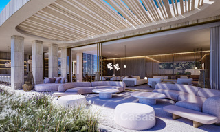 Nueva villa de diseño de alta gama en venta con vistas al mar en una urbanización cerrada en Sotogrande, Costa del Sol 790693 