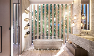 Villa de primera clase en venta con vistas al mar en un entorno cerrado y vigilado en Sotogrande, Costa del Sol 790722 