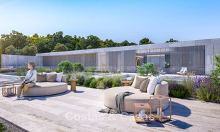 Villa de primera clase en venta con vistas al mar en un entorno cerrado y vigilado en Sotogrande, Costa del Sol 790723 