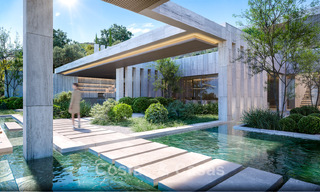 Villa de primera clase en venta con vistas al mar en un entorno cerrado y vigilado en Sotogrande, Costa del Sol 790727 