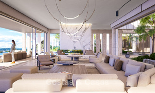 Villa de primera clase en venta con vistas al mar en un entorno cerrado y vigilado en Sotogrande, Costa del Sol 790730 