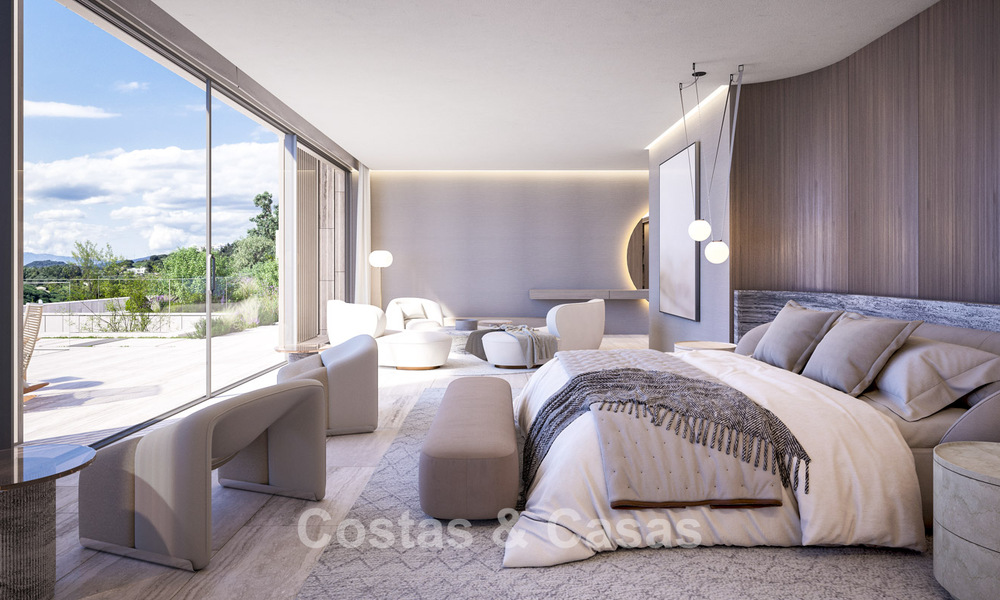 Villa de primera clase en venta con vistas al mar en un entorno cerrado y vigilado en Sotogrande, Costa del Sol 790733