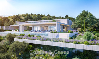 Villa de primera clase en venta con vistas al mar en un entorno cerrado y vigilado en Sotogrande, Costa del Sol 790739 