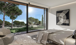 Obra maestra arquitectónica con vistas al mar espectaculares en venta en una comunidad privada y cerrada en Sotogrande, Costa del Sol 790746 