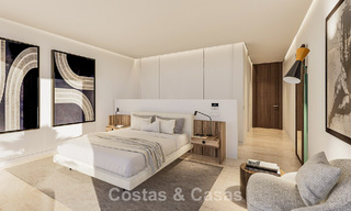 Obra maestra arquitectónica con vistas al mar espectaculares en venta en una comunidad privada y cerrada en Sotogrande, Costa del Sol 790759 