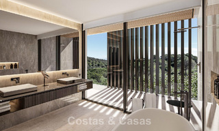Villa de diseño arquitectónico en venta, en primera línea de golf, en una exclusiva urbanización privada en Sotogrande, Costa del Sol 790763 