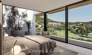Villa de diseño arquitectónico en venta, en primera línea de golf, en una exclusiva urbanización privada en Sotogrande, Costa del Sol 790781 