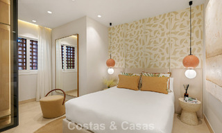 Amplio ático en venta con vista al mar en un icónico complejo, primera línea de playa entre Marbella y Estepona 790836 