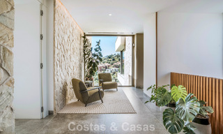 Villa de diseño vanguardista en venta con vistas panorámicas al mar, dentro de un prestigioso resort de golf, Marbella - Benahavís 791033 