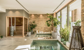 Villa de diseño vanguardista en venta con vistas panorámicas al mar, dentro de un prestigioso resort de golf, Marbella - Benahavís 791049 