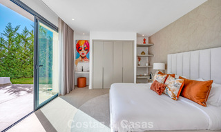 Impresionante villa contemporánea en venta en primera línea de golf en la New Golden Mile entre Marbella y Estepona 791386 