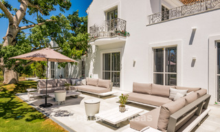 Villa exclusiva en venta, en primera línea de golf, en una prestigiosa urbanización de Nueva Andalucía, Marbella 791455 