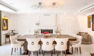 Villa exclusiva en venta, en primera línea de golf, en una prestigiosa urbanización de Nueva Andalucía, Marbella 791472 