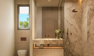 Exclusivos Aapartamentos de lujo en primera línea de golf con vistas al mar en Mijas, Costa del Sol 791283 