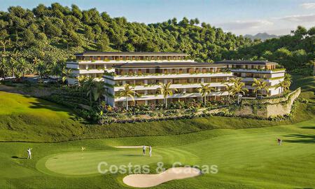 Exclusivos Aapartamentos de lujo en primera línea de golf con vistas al mar en Mijas, Costa del Sol 791287