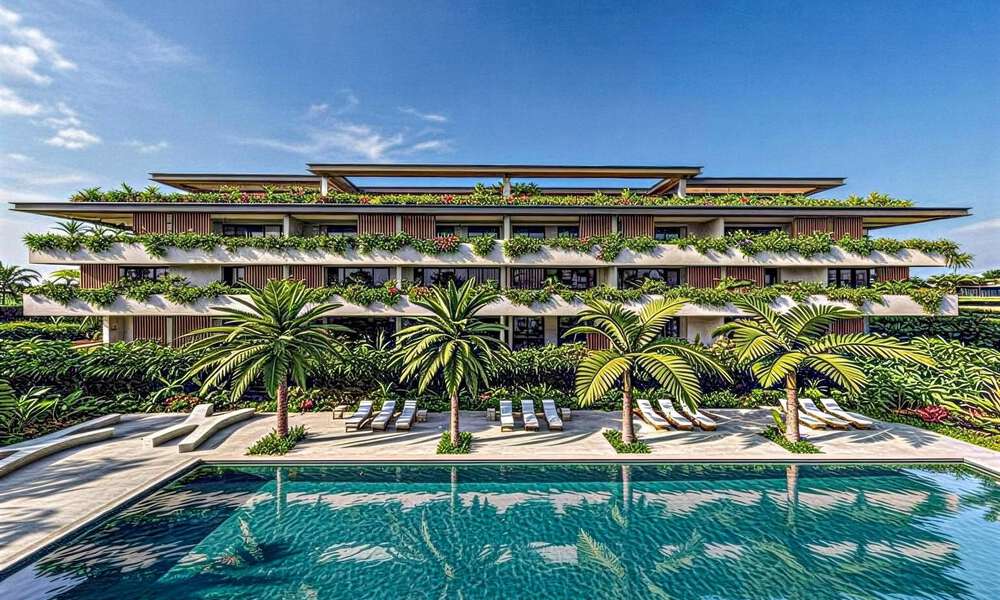 Exclusivos Aapartamentos de lujo en primera línea de golf con vistas al mar en Mijas, Costa del Sol 791288