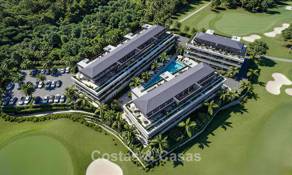 Exclusivos Aapartamentos de lujo en primera línea de golf con vistas al mar en Mijas, Costa del Sol 791289